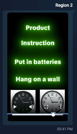 SmartReply Video Card